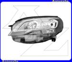 PEUGEOT EXPERT 3 2016.06-tól Fényszóró bal (H7/H1/W21W) nappali fénnyel, motorral DEPO 550-1167LMLDEM2