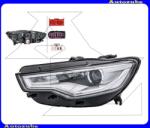 AUDI A6 C7 2010.11-2015.05 /4G/ Fényszóró bal XENON (D3S/H7/LED) kanyarkövetős, nappali fénnyel, motorral (izzó és elektronika nélkül) HELLA 1EL 011 150-351