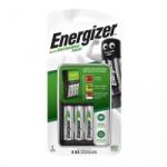 Energizer AccuRecharge Maxi NiMH akkumulátor töltő + 4 db 2000mAh AA HR6 akkumulátor (638582)