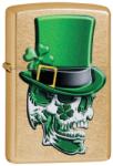 Zippo Öngyújtó, Irish Skull Design 49121 - swisstimeshop