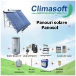 Panosol Pachet Panosol 6P Confort panou solar 40 tuburi vidate cu boiler bivalent 300 litri (C.205)