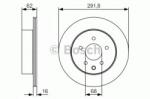 Bosch Disc frana NISSAN X-TRAIL (T31) (2007 - 2013) BOSCH 0 986 479 S31