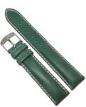  Curea Ceas Mateo Ferrari, Piele Naturală Dublu Strat, Maro Închis, 14-20 mm (WZ3832)