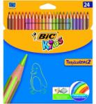 BIC Creioane colorate 24 culori/set BIC Tropicolors (BC832568)