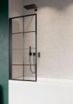 Radaway Nes Black PNJ I 90 Factory B kádparaván 10011090-54-55L (10011090-54-55L) - szaniterplaza