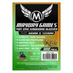 Mayday Games Egyedi Tiny Epic Kingdoms kártyavédő 88 x 125 mm (100 db-os csomag) (MDG-7129)