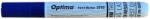 Optima Marker cu vopsea Optima Paint 3710, varf rotund 4.5mm, grosime scriere 2-3mm - albastru (OP-37102302) - viamond