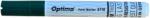 Optima Marker cu vopsea Optima Paint 3710, varf rotund 4.5mm, grosime scriere 2-3mm - verde (OP-37102310)