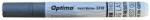 Optima Marker cu vopsea Optima Paint 3710, varf rotund 4.5mm, grosime scriere 2-3mm - argintiu (OP-37102321) - viamond