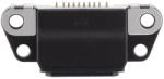  tel-szalk-019926 Apple iPhone 8 / 8 Plus töltőcsatlakozó port (töltő csatlakozó port) fekete (tel-szalk-019926)