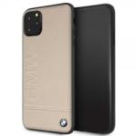 BMW Logo Imprint iPhone 11 Pro Max zsákszínű keménytok (BMHCN65LLST) - bestbyte
