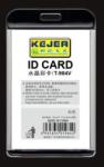 Kejea Suport PP-PVC rigid, pentru ID carduri, 74 x105mm, vertical, KEJEA -alb (KJ-T-985V-WH) - viamond