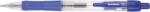 DONAU Pix cu gel, cu mecanism retractabil, rubber grip, 0.5 mm, cerneala rezistenta la apa, DONAU - albast (DN-7344001PL-10) - viamond