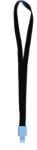 Kejea Lanyard textil, 15mm latime, sliding clip, KEJEA - negru (KJ-K-1529-BK) - viamond