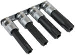 Laser Tools Rátűzőkulcs - crowa+bit készlet furatos torx 4 db T70-T80-T90-T100 (LAS-6425)