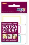 STICKN Etichete autoadezive 25 x 65 mm, 3 x 90 etichete/set Stick"n Extra sticky label - albe cu chenar col (HO-21758)