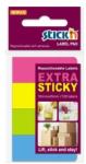 STICKN Etichete autoadezive 18 x 44 mm, 4 x 120 etichete/set Stick"n Extra sticky label - neon asortate (HO-21755)