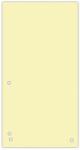 Donau Separatoare carton pentru biblioraft, 190 g/mp, 105 x 235mm, 100/set, DONAU Duo - galben (DN-8620100-11PL) - viamond