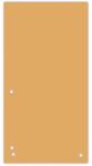 Donau Separatoare carton pentru biblioraft, 190 g/mp, 105 x 235mm, 100/set, DONAU Duo - orange (DN-8620100-12PL) - viamond