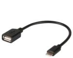  Otg кабел преходник от type-c(м) към usb-А (ж)