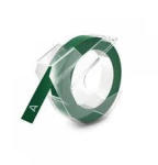 Compatibil Banda compatibila Dymo S0898160, 9mm x 3m, text alb / fundal verde (S0898160)