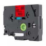 Compatibil Banda compatibila Brother TZ-FX421 / TZe-FX421, 9mm x 8m, flexi, text negru / fundal rosu (TZe-FX421)