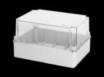 Gewiss Doza aparenta adanca cu capac transparent - IP56 - dimensiuni interioare 300X220X180 - WITH SMOOTH WALLS (GW44439)