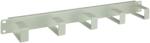 Schrack Organizator cabluri 5 inele metalice mari 80x40mm, 1U (DBC14805)