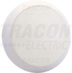 TRACON Corp de iluminat LED de perete, protejat, dispersor opal, alb TLKVLED10NW 230V, 50Hz, 12 W, 960 lm, IP54, EEI=A (TLKVLED10NW)