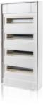 Schrack Cofret modular aplicat, 4 randuri, 48UH (module), fara usa (BK003124)