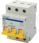 TRACON Siguranta automata, 3 poli, curba C, cu brat colorat TDS-3C-4 4A, 6kA (TDS-3C-4)