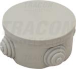 Tracon Doza rotunda pe tencuiala, capac clic TQBYD85 85×45, IP44 (TQBYD85)