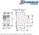 Schrack Intreruptor automat+diferential, C13/30mA, 10kA, tip AC/G, 1P+N (BO217513)