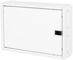 Schrack Cutie distributie DW4, 2 randuri , 44 module , RAL9003, plat (DW4HE222F-)