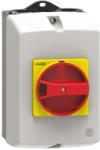 Lovato Surface Mount Enclosure Ip65 (4x) For Sm1r. . . With Rotary Actuator Red/yellow. Width 100mm (sm1z1715r)