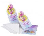 Party Center Invitatii de petrecere Barbie Three Musketeers, Amscan RM551638, Set 6 buc (RM551638)