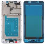  tel-szalk-020687 Huawei Honor Play 7 fehér előlap lcd keret, burkolati elem (tel-szalk-020687)