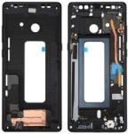  tel-szalk-020931 Samsung Galaxy Note 8 fekete előlap lcd keret, burkolati elem (tel-szalk-020931)