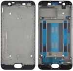  tel-szalk-013600 Oppo A57 / A57S fekete előlap LCD keret, burkolati elem (tel-szalk-013600)