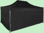 Expodom Gyorsan összecsukható sátor 3x4, 5 m - acél, Fekete, 4 oldalfal