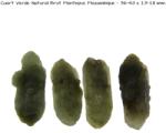  Cuart Verde Natural Brut din Montepuz Mozambique - 36-40 x 13-18 mm - (XL) - 1 Buc