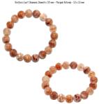  Bratara Cuart Shamanic - Lodolit Diametru 53 mm - Margele Rotunde - 10-10, 9 mm
