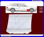 BMW 3 E36 1996.09-2000.07 Első sárvédő hátsó alsó rész jobb "Coupe/Cabrio" (javítólemez) KLOKKERHOLM 0060338