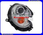 MINI R55-R59 2010.04-2014.02 Fényszóró jobb XENON (D1S) króm házas, sárga indexes, motorral, (izzó és elektronika nélkül) TYC /RENDELÉSRE/ 20-11113-05-2