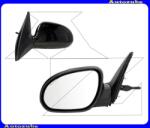 Hyundai i30 1 2008.10-2012.04 /FD/ Visszapillantó tükör bal, manuális, aszférikus tükörlappal, fekete borítással MHY315-L