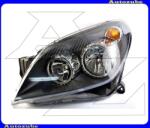 OPEL ASTRA H 2007.03-2014.05 /A04/ Fényszóró bal fekete házas (H7/H1) motorral DEPO R 442-1140L-LD-EM