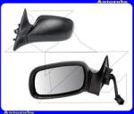 OPEL ASTRA F 1994.09-2002.12 /T92/ Visszapillantó tükör bal, elektromos, fűthető-aszférikus tükörlappal, fekete borítással MOP111-L
