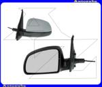 OPEL MERIVA A 2006.05-2010.05 /X03/ Visszapillantó tükör bal, manuális, domború tükörlappal, fényezhető borítással 325-0066