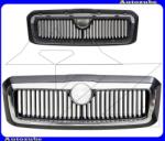 Skoda OCTAVIA 1 2000.09-2010.12 /1U/ Hűtődíszrács, komplett (embléma nélkül) OC-00101