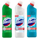 Domestos Pachet promo 3 x Domestos Trio Mix Extended Power, 750 ml, Pine White Atlantic Fresh